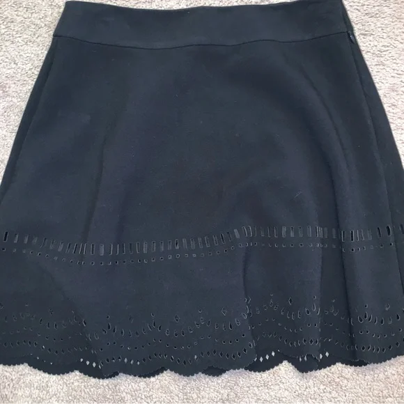 LOFT Woman’s Size 6 Skirt Black NWT - Picture 11 of 16